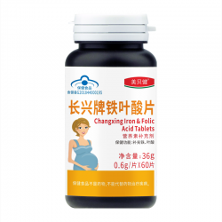 美贝健长兴牌铁叶酸片