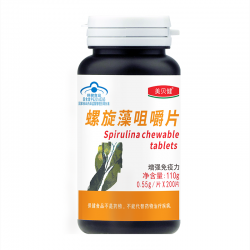 美贝健螺旋藻咀嚼片